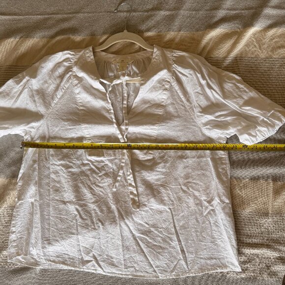 H&M Linen-Blend Blouse - Picture 7 of 8